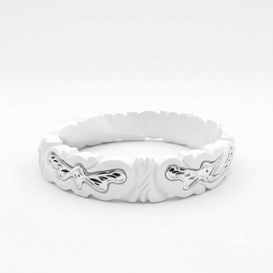 Peacock Butterfly Sankha Bangle