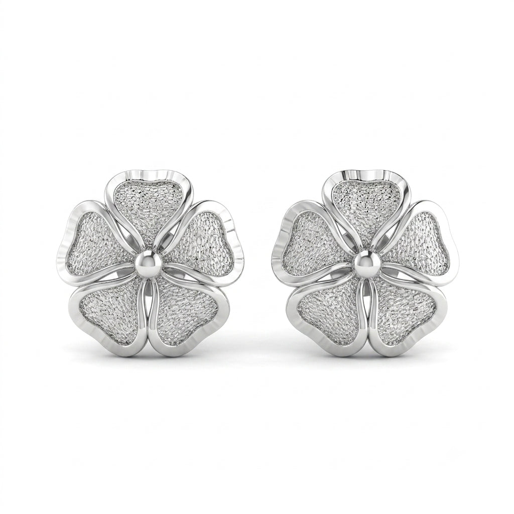 Floral Stud Earrings
