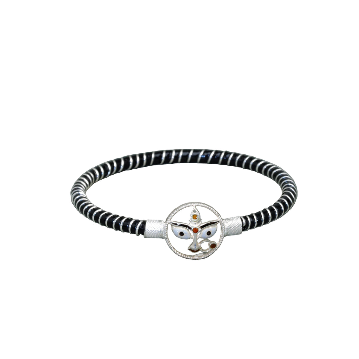 Durga Meenakari Spiral Mukh Noa Bangle