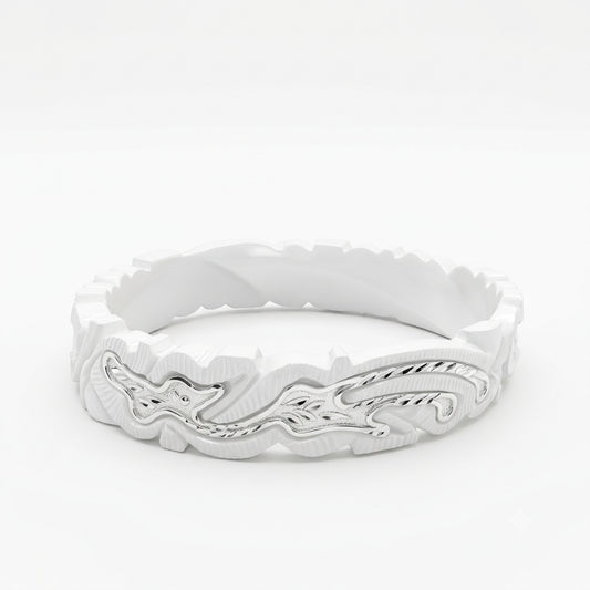 Peacock Butterfly Sankha Bangle