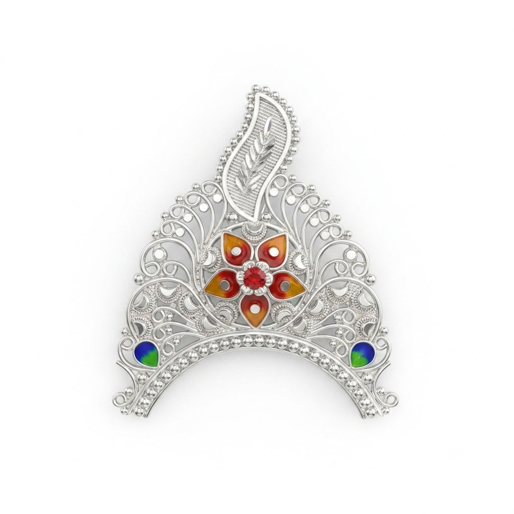 Bride Meenakari Brooch