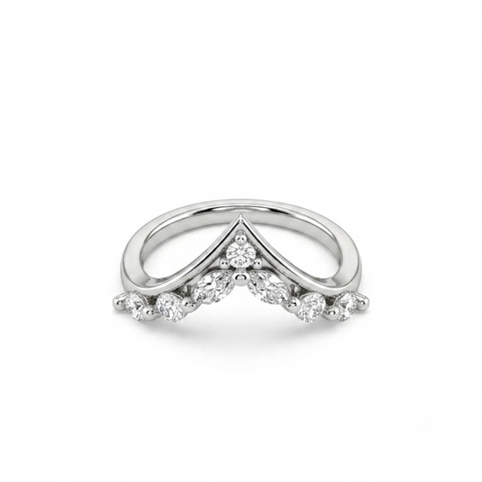 Zircon Studded Vanki Ring