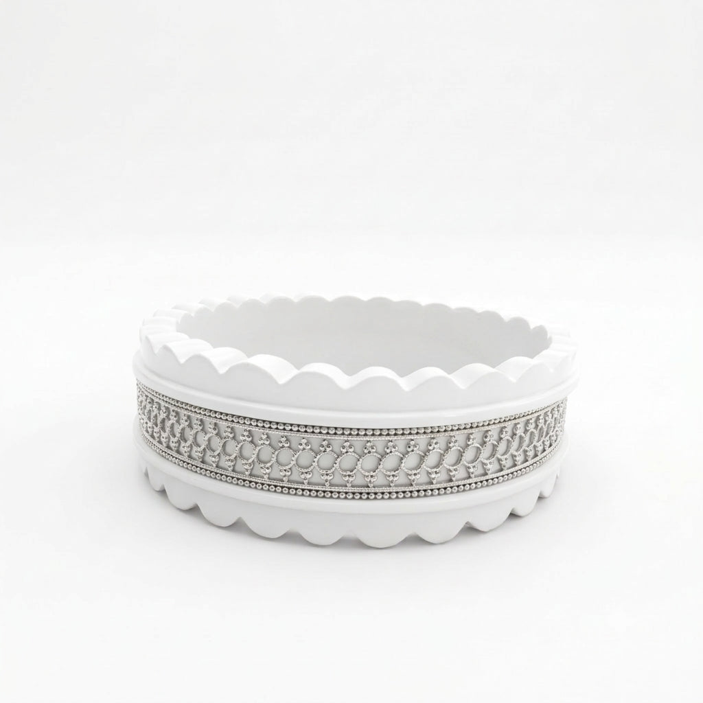 Mesh Grid Broad Sankha Bangle