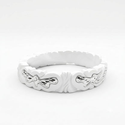 Peacock Butterfly Sankha Bangle