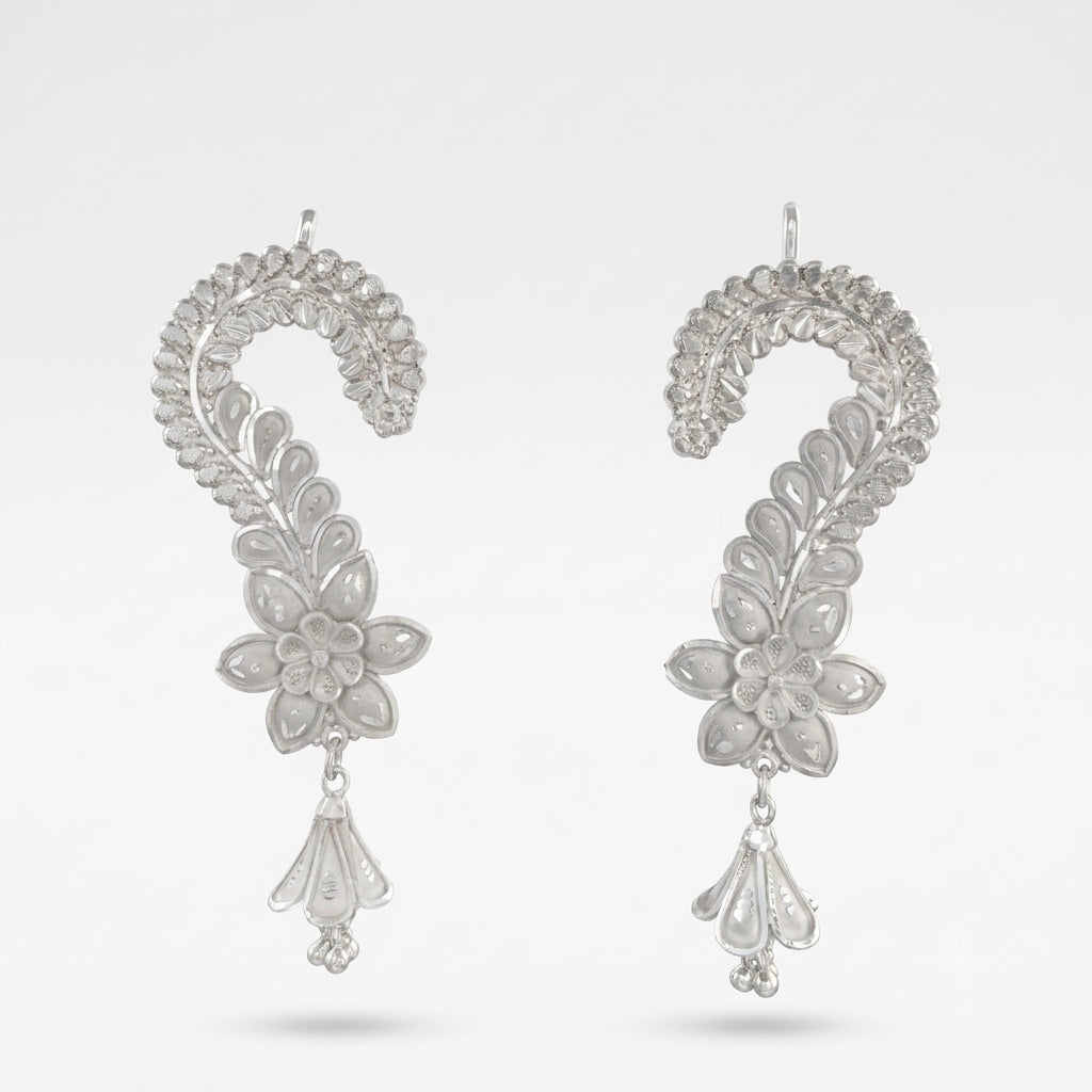 Floral Leaves Kaan Earrings