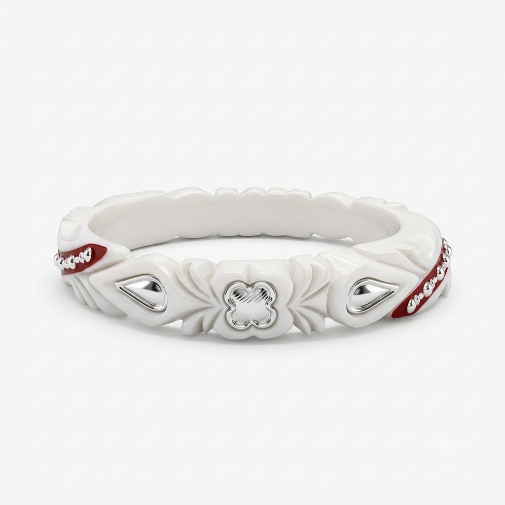 Pola Motif Sankha Bangle