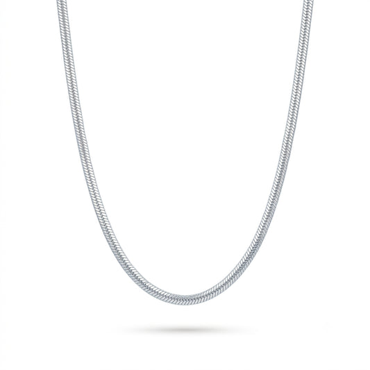 Silver Classic Snake Chain