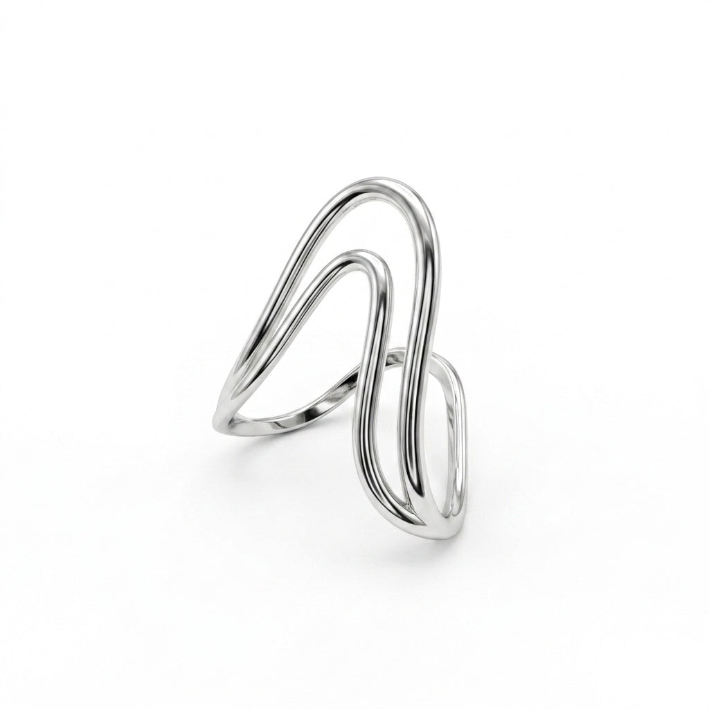 Double Line Vanki Ring
