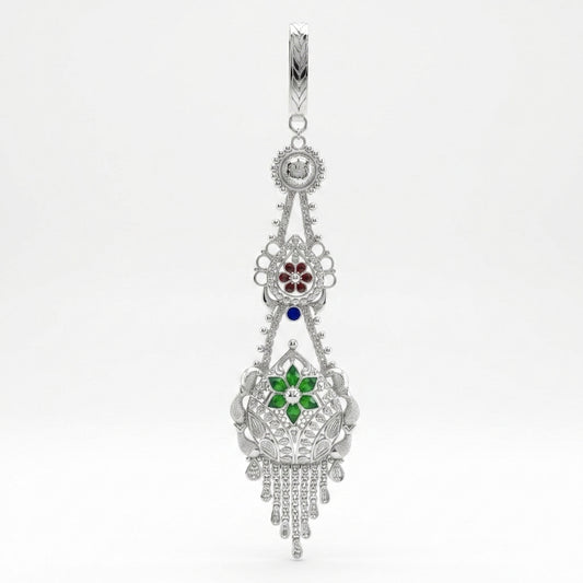 Floral Meenakari Kamar Jhapta