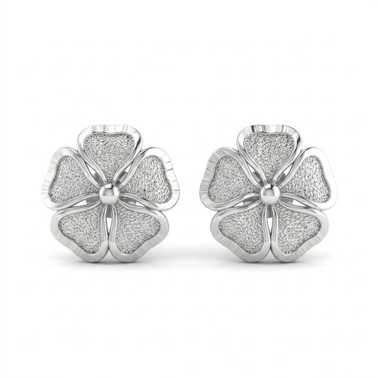Floral Stud Earrings