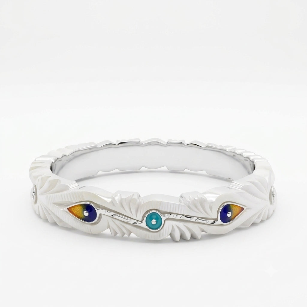 Meenakari Sankha Bangle
