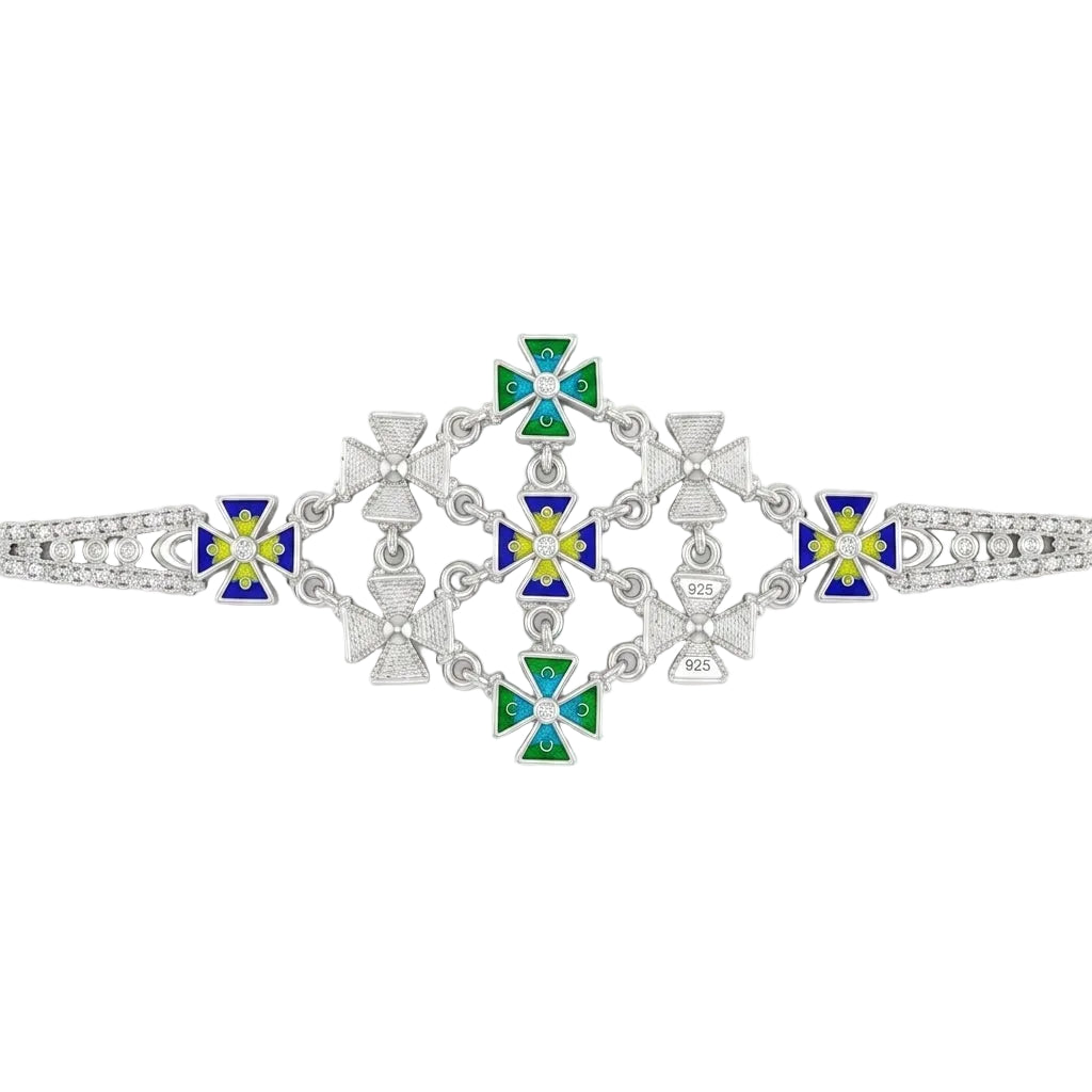 Celestial Star Filigree Meenakari Mantasha