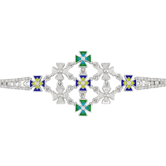 Celestial Star Filigree Meenakari Mantasha