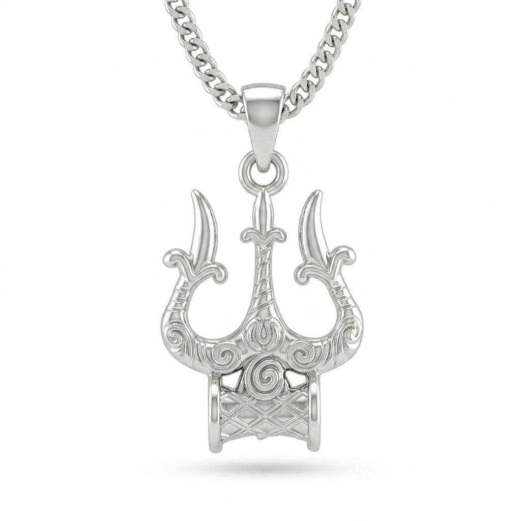 Trishul Damru Pendant