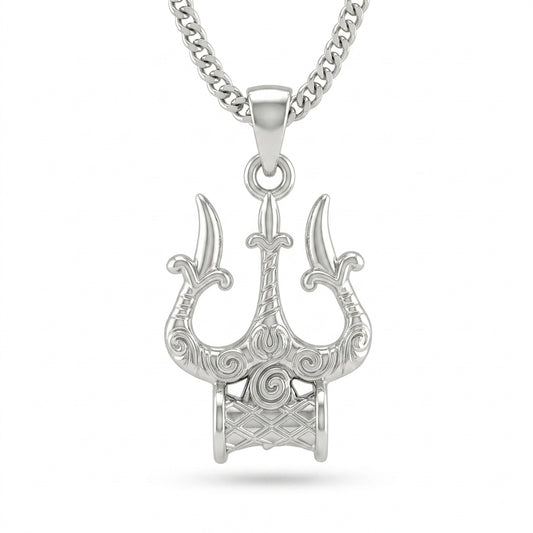 Trishul Damru Pendant