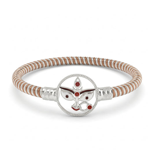 Durga Meenakari Mukh Three Metal / 3 Dhatu Noa Bangle