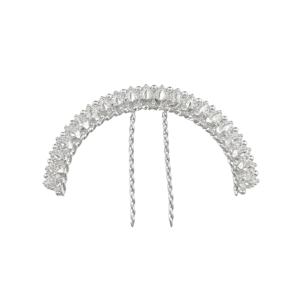 Radiant Semi Circular Hair Pin