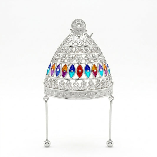 Groom Meenakari Brooch