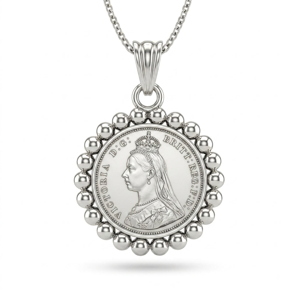 Guinea Coin Pendant