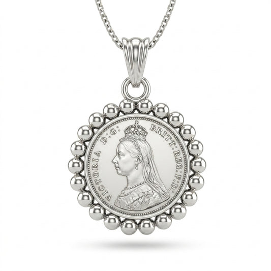 Guinea Coin Pendant