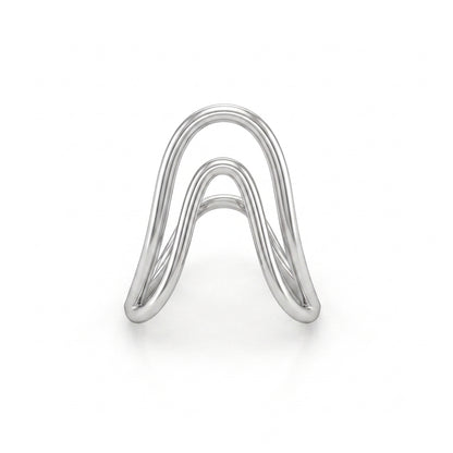 Double Line Vanki Ring