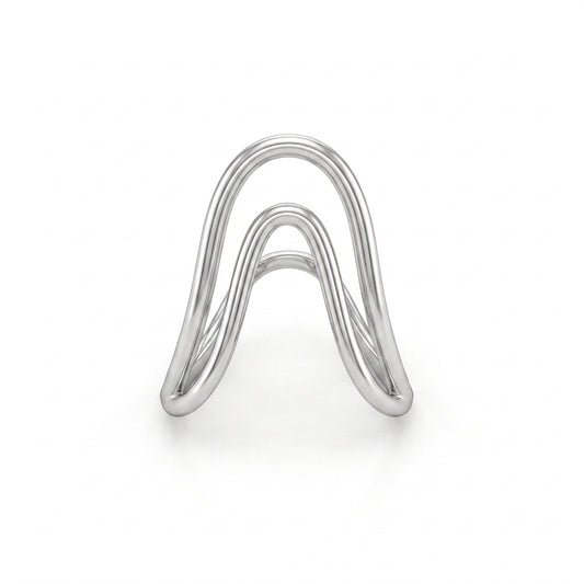 Double Line Vanki Ring