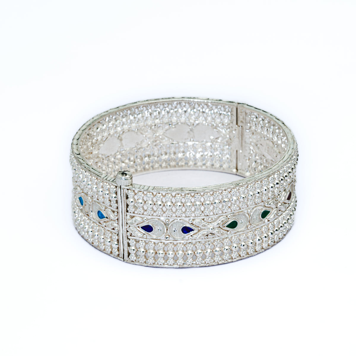 Meenakari Teardrop Chur