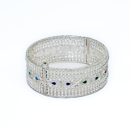 Meenakari Teardrop Chur