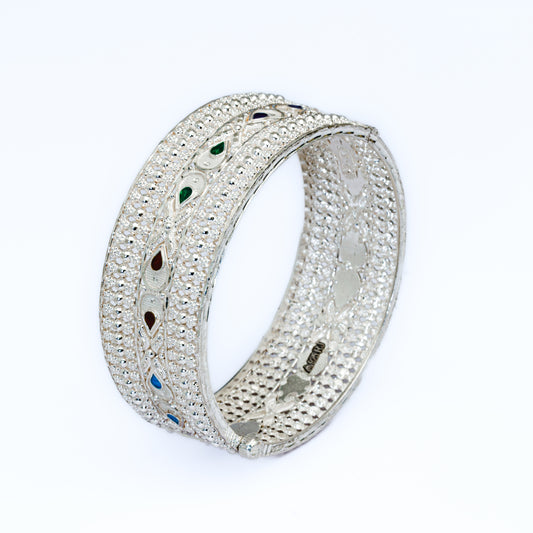 Meenakari Teardrop Chur