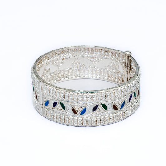 Leaf Motif Meenakari Chur