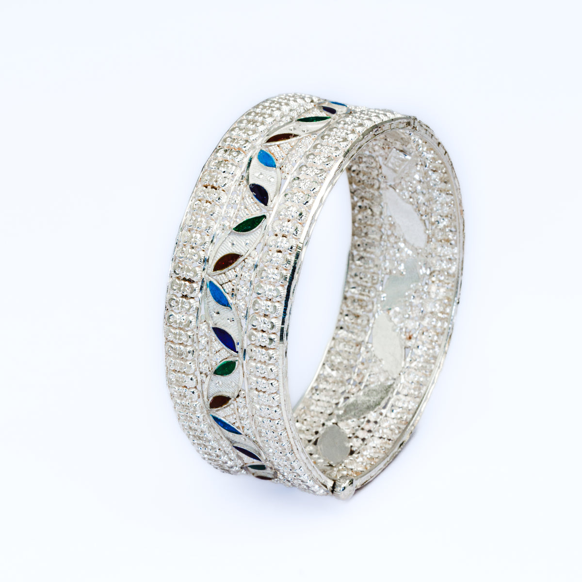Leaf Motif Meenakari Chur