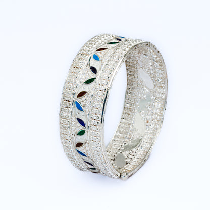 Leaf Motif Meenakari Chur