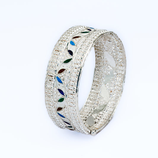 Leaf Motif Meenakari Chur