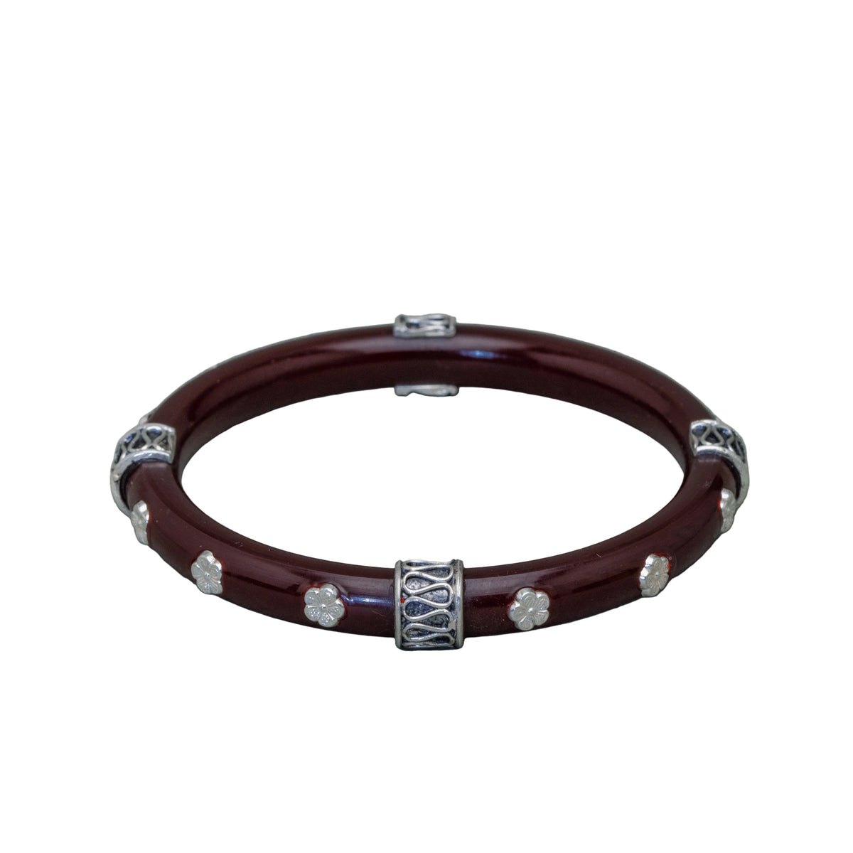 Oxidised Joint Pola Bangle