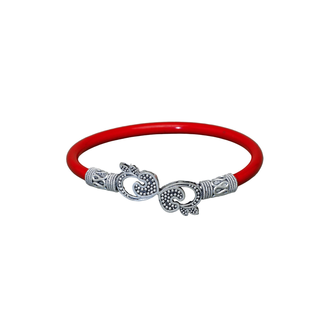 Oxidised Mukh Noa Bangle