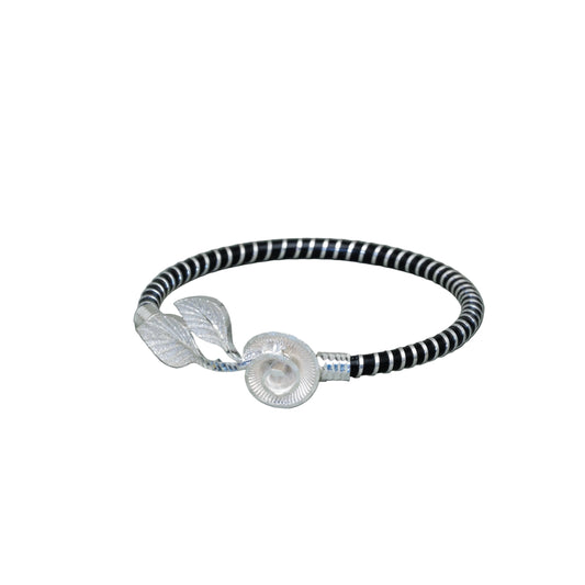 Rose Leaf Spiral Mukh Noa Bangle