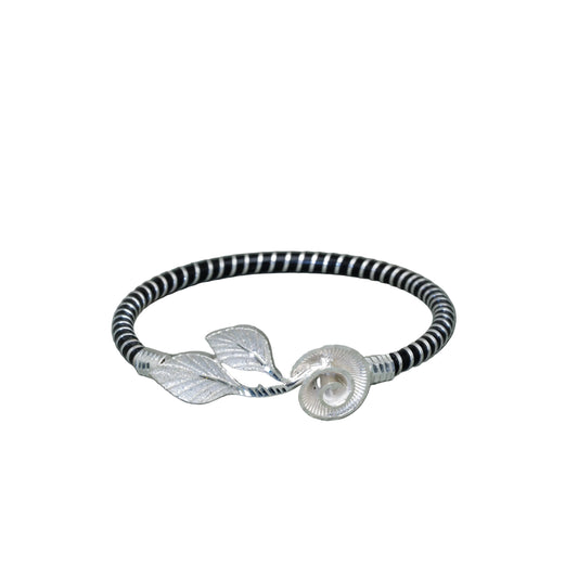 Rose Leaf Spiral Mukh Noa Bangle