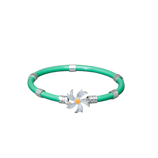 Shiuli Flower Meenakari Mukh Noa Bangle