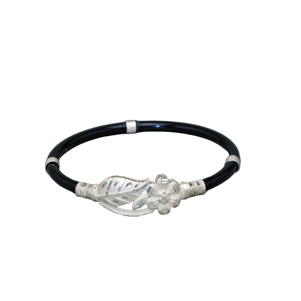 Floral Leaf Mukh Noa Bangle