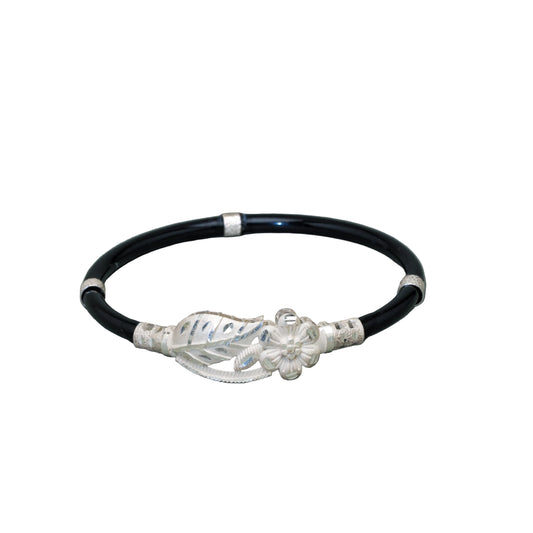 Floral Leaf Mukh Noa Bangle